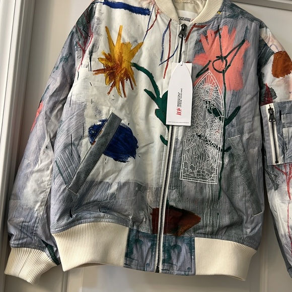 Hm Basquiat loose fit bomber jacket med - Picture 8 of 10